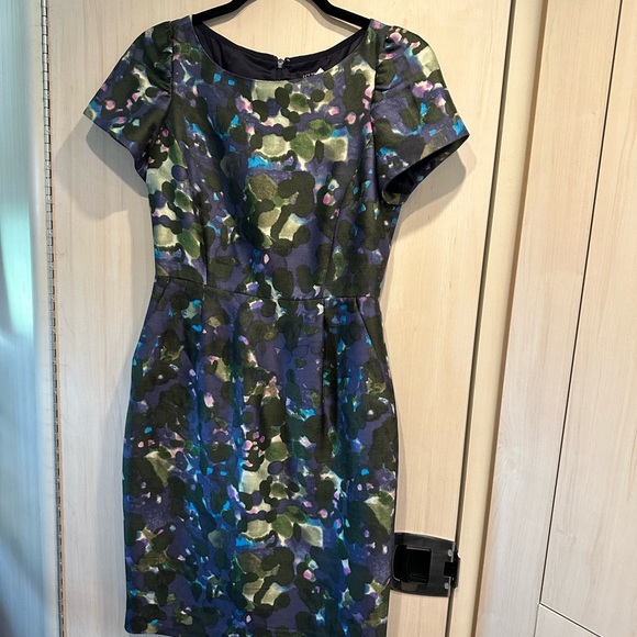 J Crew Gardenshade Lillian Watercolor Dress - Picture 2 of 6